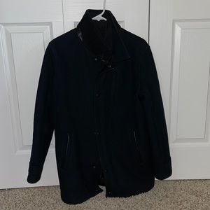 Men’s Black Calvin Klein Peacoat S/P
